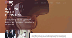 Desktop Screenshot of internetweekdenmark.com